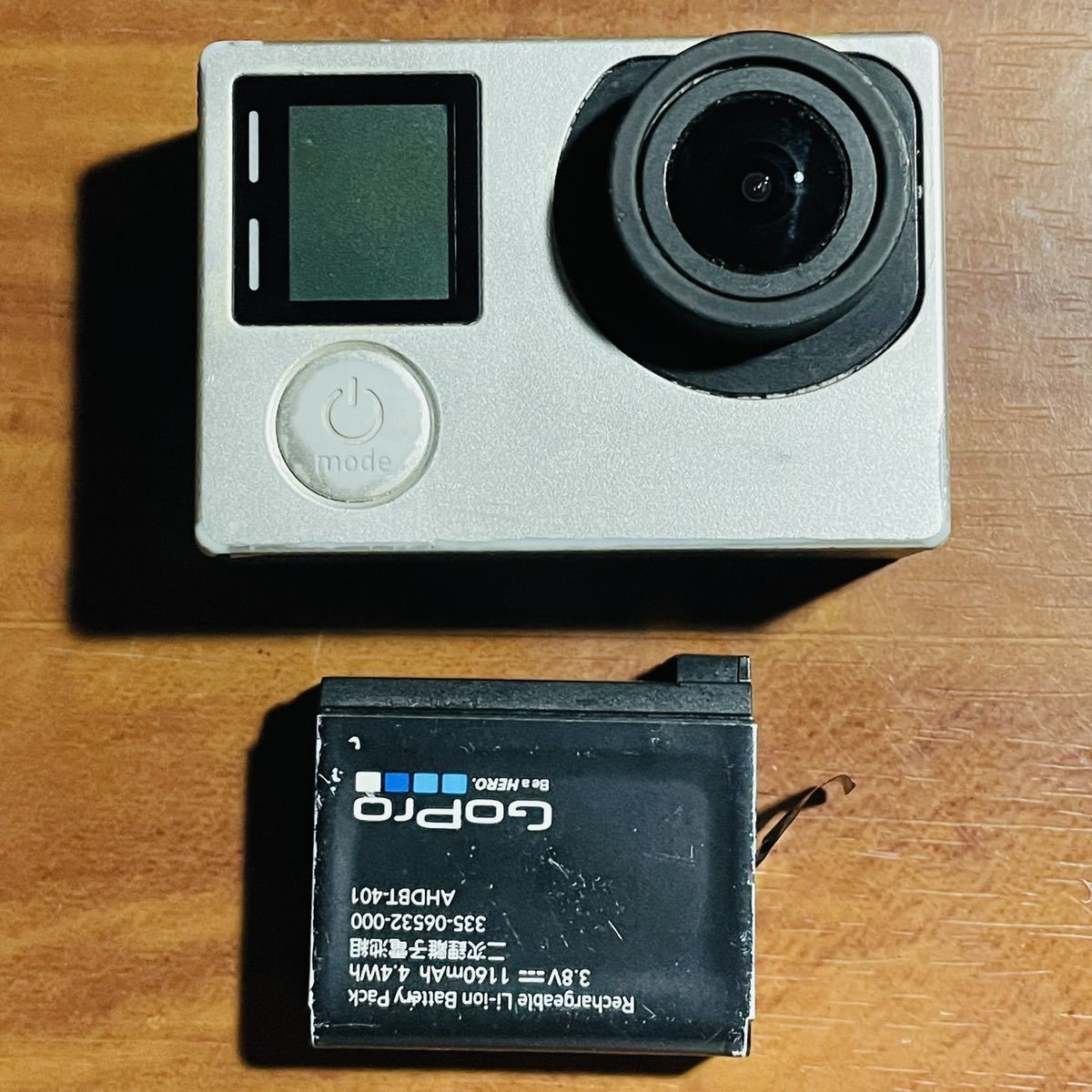 1円〜 訳あり GoPro HERO4 シルバーエディション アクションカメラ ウェアラブルカメラ ゴープロ