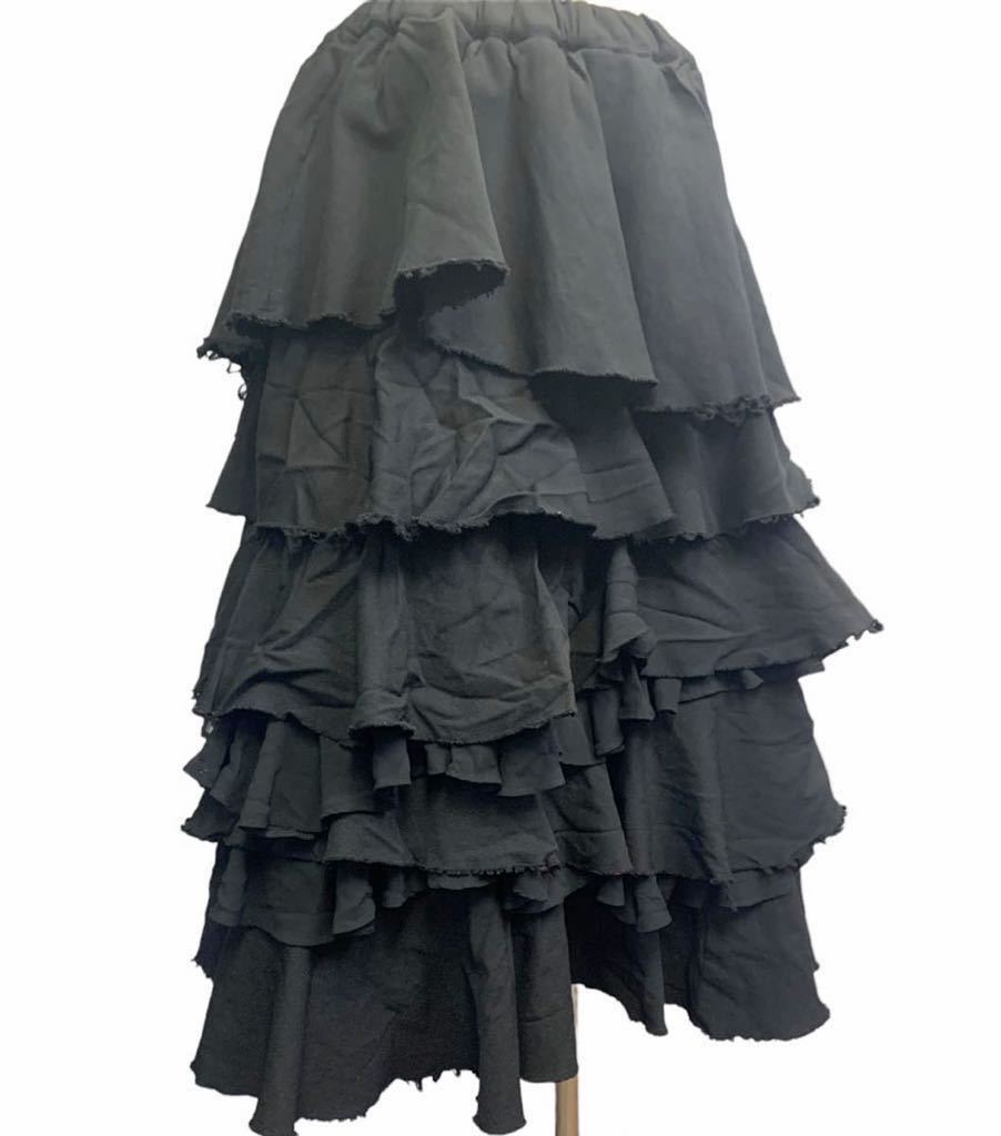 日本メーカー新品 COMME des GARCONS コムコム 幾何学柄 フレア