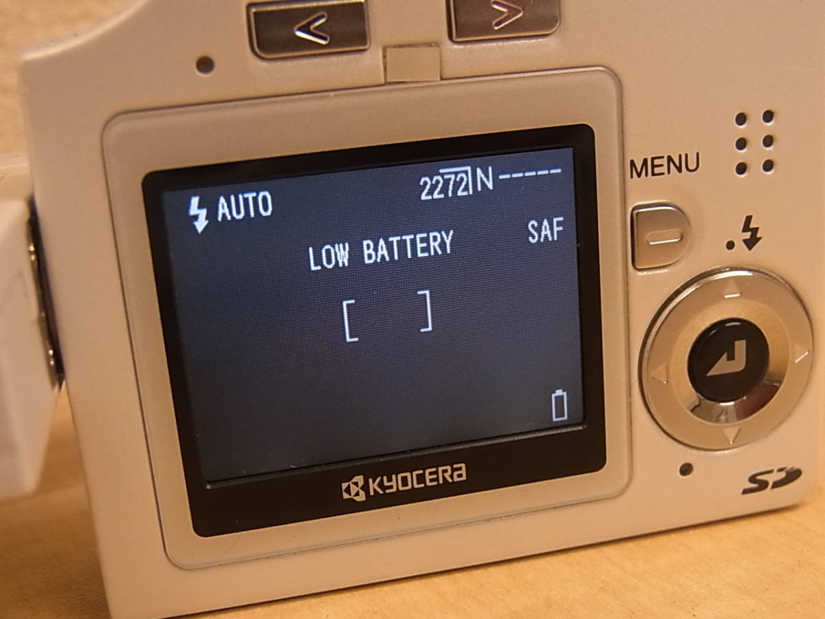 京セラKyocera SL400R Ccdデジカメ稀少品 デジタルカメラ | endageism.com