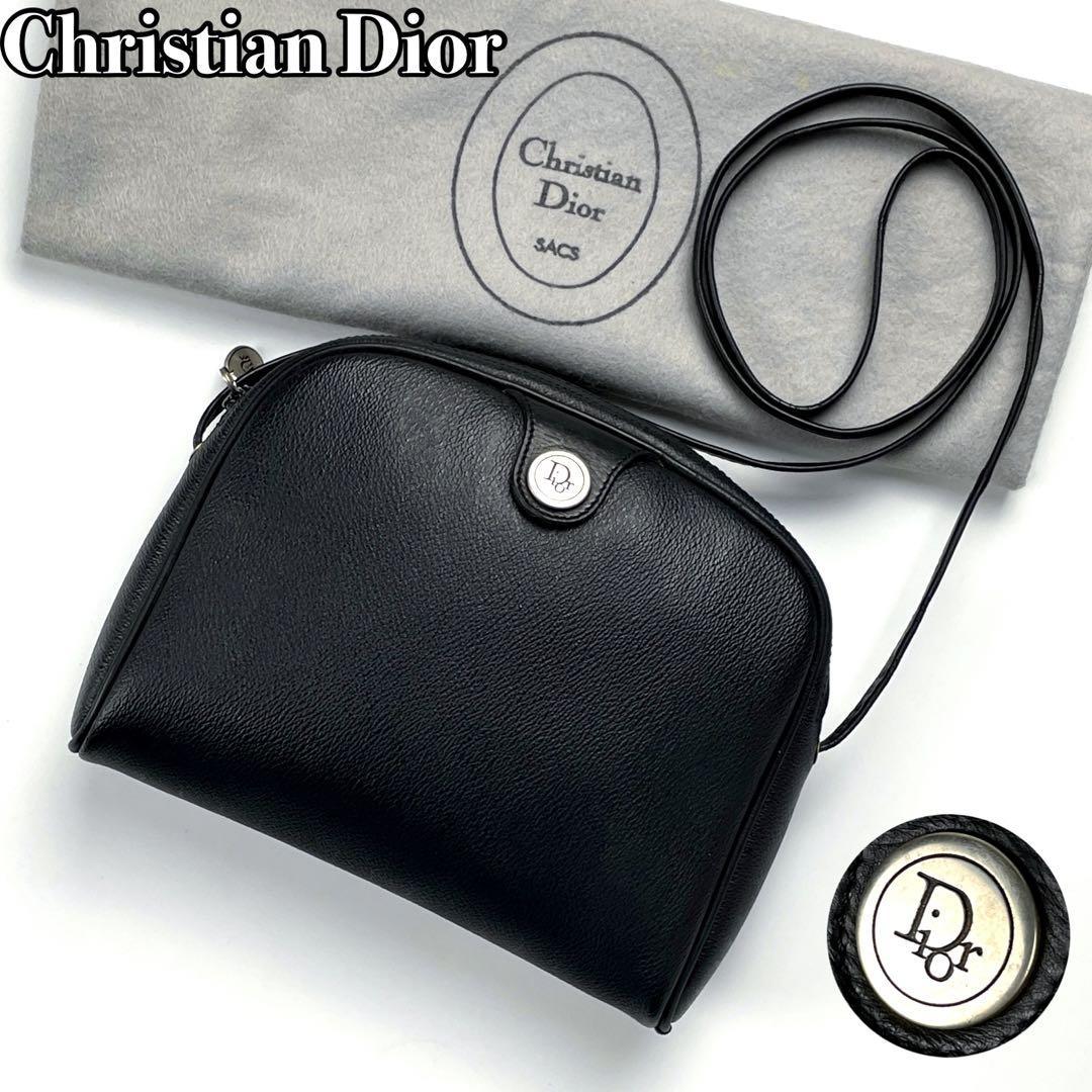 極美品】Christian Dior クリスチャンディオール ミニ ショルダー