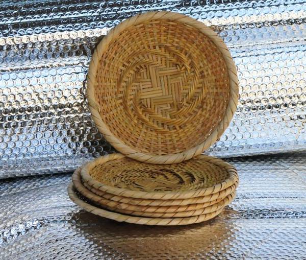  immediately successful bid * bamboo made door . manner soba sieve #210*6 sheets set * soba apparatus 