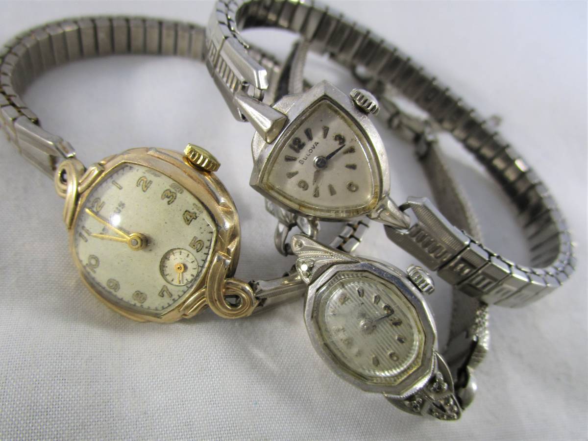 値引 腕時計 手巻き 女性用 アンティーク ヴィンテージ ベンラス