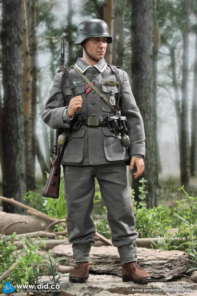 【 Freid 】1/6ドールパーツ：DID製：WWII ドイツ軍 M39卵型手榴弾2個_この製品から取り出しました