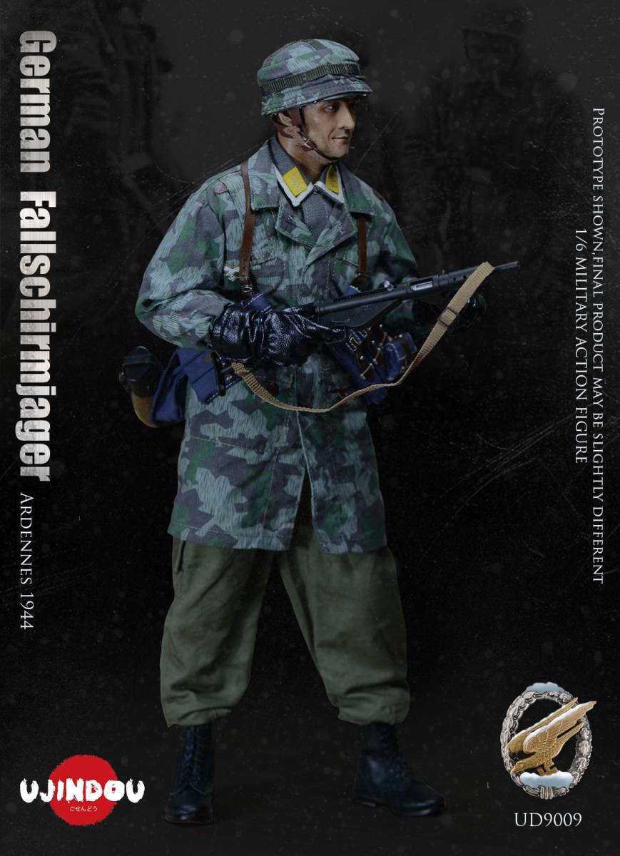 [ 1944 ]1/6 doll parts :UJINDOU made :WWII Germany Air Force . under ..... vessel stain short machine gun 