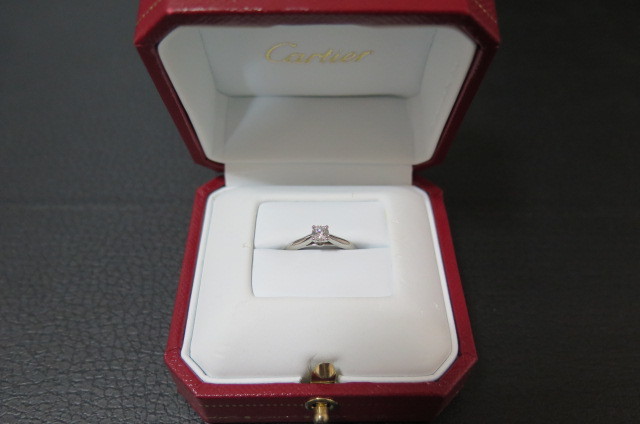 ◇◇【ダイヤモンド】カルティエ Cartier ソリテール リング