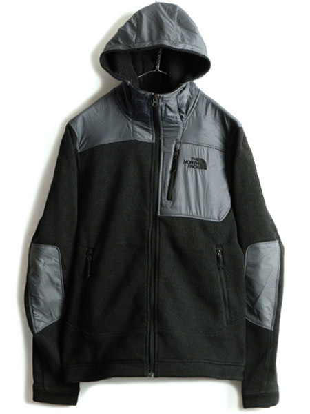 US企画 ■ ノースフェイス ゴードン アンザ パーカー ジャケット ( メンズ S ) 古着 The North face フリース ナイロン 2トーン 日本未発売_画像1