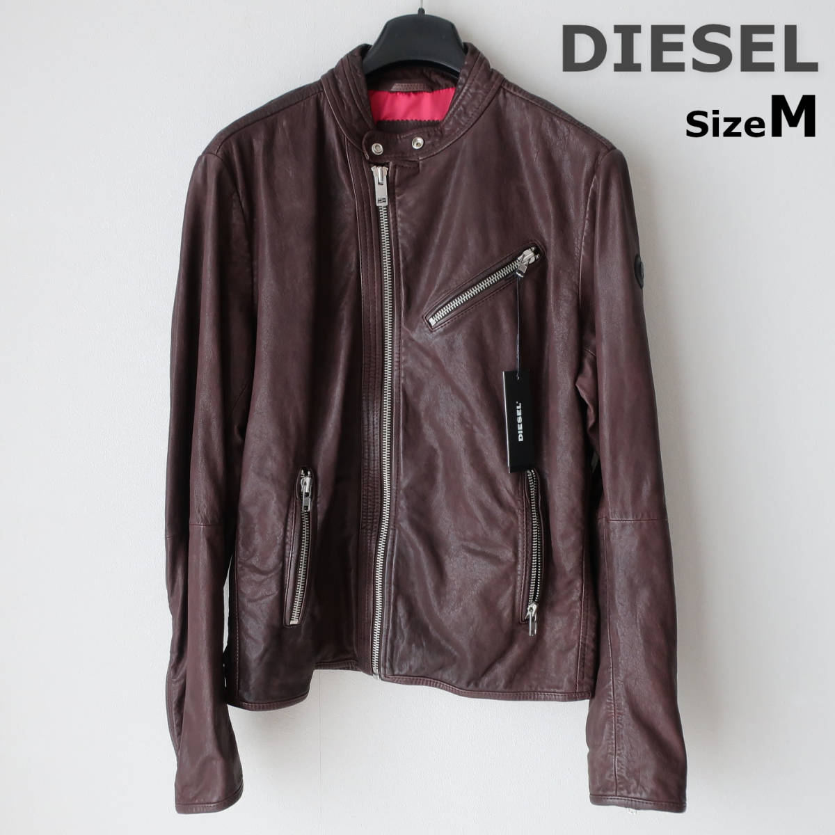 diesel ライダースジャケット S〜M-