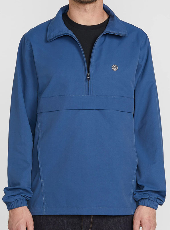 VOLCOM ボルコム Wilfred Jacket メンズ ジャケット サイズM 青 ブルー A1531904 アウター アノラック ナイロン 撥水の画像3