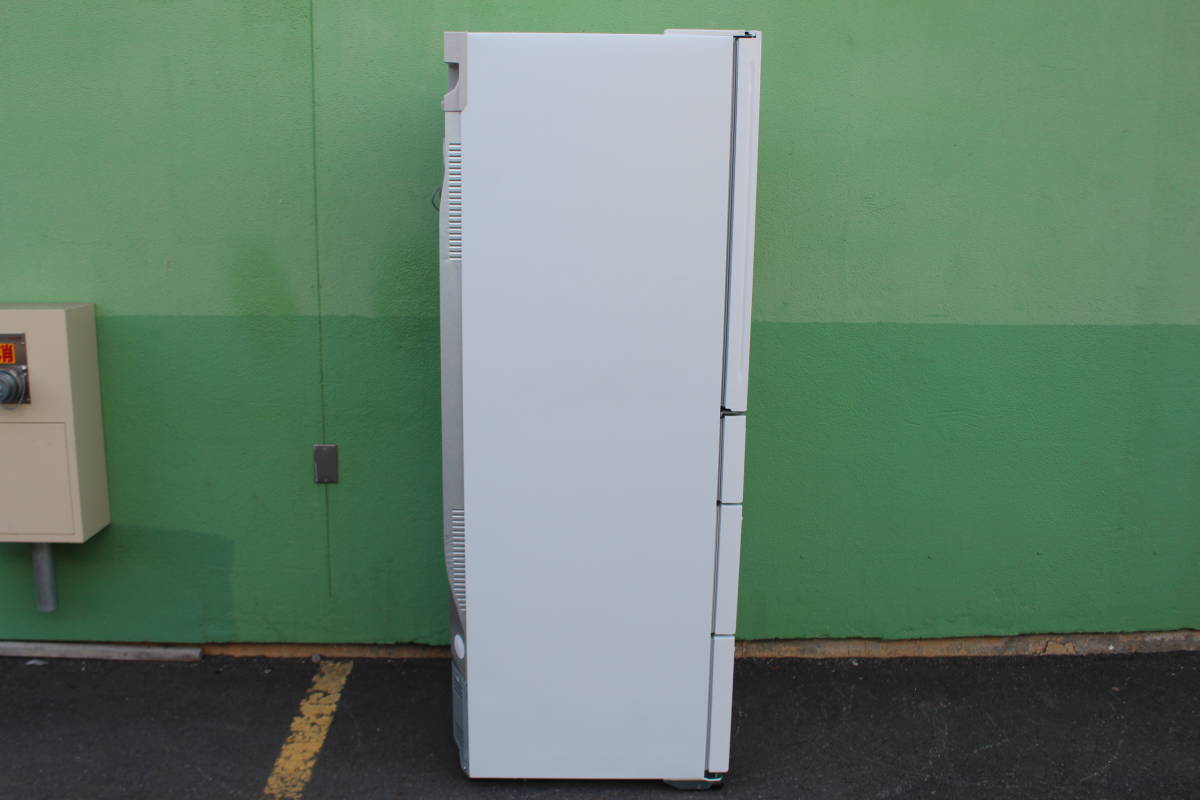 X 三菱電機 MITSUBISHI MR-B46HL-W [冷蔵庫（455L・左開き）5ドア Bシリーズ クリスタルピュアホワイト] 2022年製 未使用に近い 展示品 - 1
