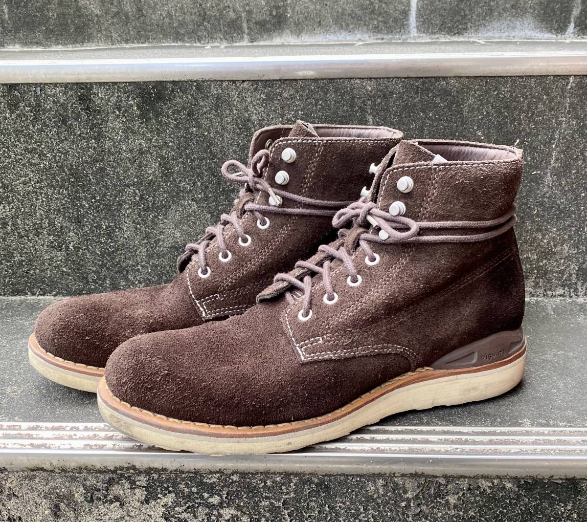 visvim virgil boots ヴィズビム バージル スウェード 茶 US9 visvim virgil boots ヴィズビム バージル スウェード 茶 US9
