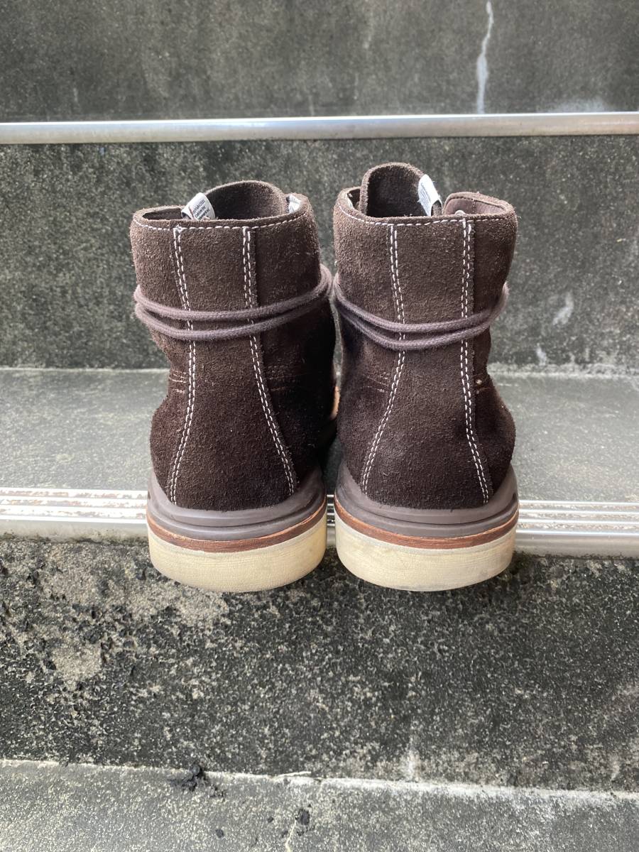 visvim virgil boots ヴィズビム バージル スウェード 茶 US9 visvim virgil boots ヴィズビム バージル スウェード 茶 US9