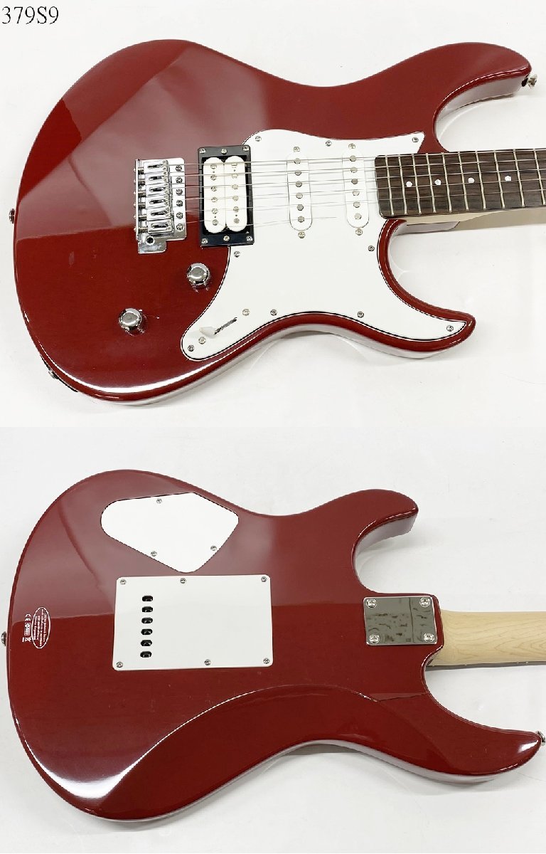 アイボリー×レッド YAMAHA pacifica 112v RBR(ラズベリーレッド