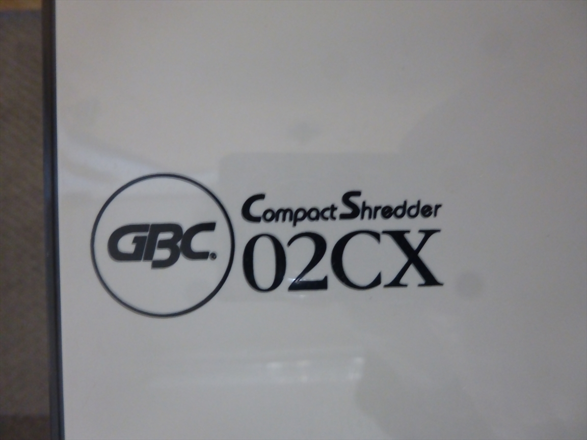 GBC コンパクトシュレッダー　02CX_画像4