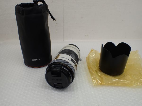 *D796-60 SONY Minolta Minolta AF APO TELE ZOOM 80-200mm F2.8 single-lens camera for lens,SONY Sony ALC-SH103 lens hood 