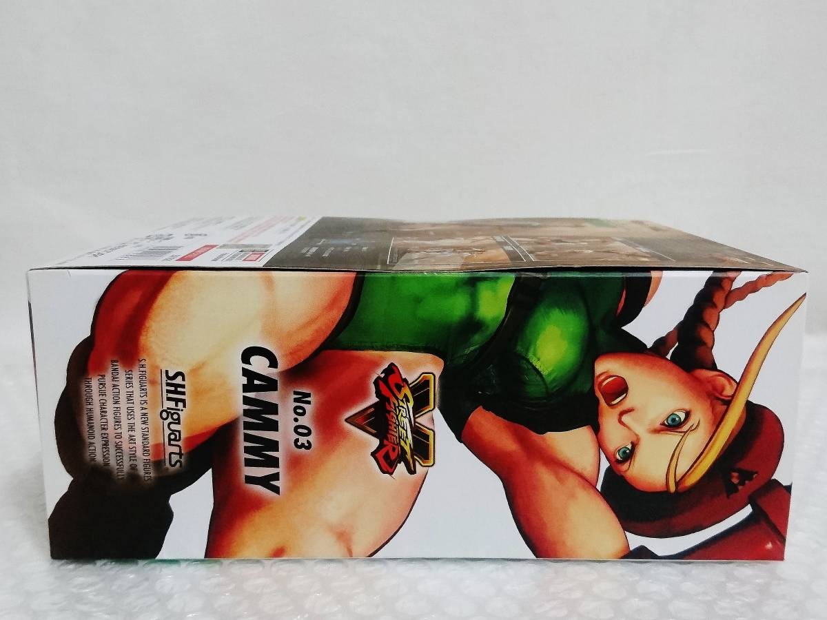  нераспечатанный + снят с производства товар + с дефектом BANDAI S.H.Figuarts Street Fighter Ⅴ No.3 CAMMY Bandai figuarts Cami 