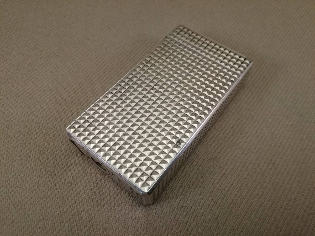 稀少コリブリColibri電子ライターMOLECTRIC’88’・銀ピラミッド・完動品