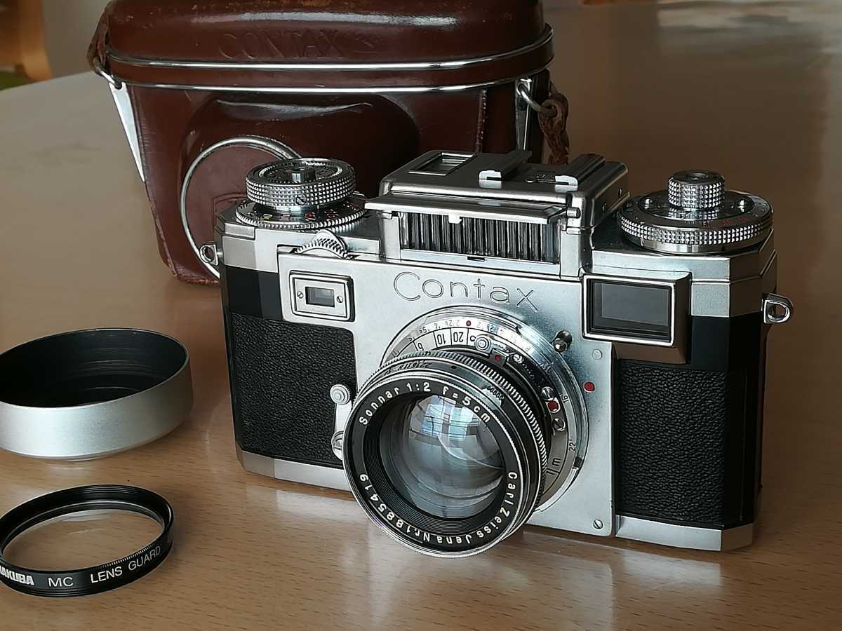 整備済/完動美品】Contax IIIa コンタックスIIIa Sonnar F2/5cm カラー