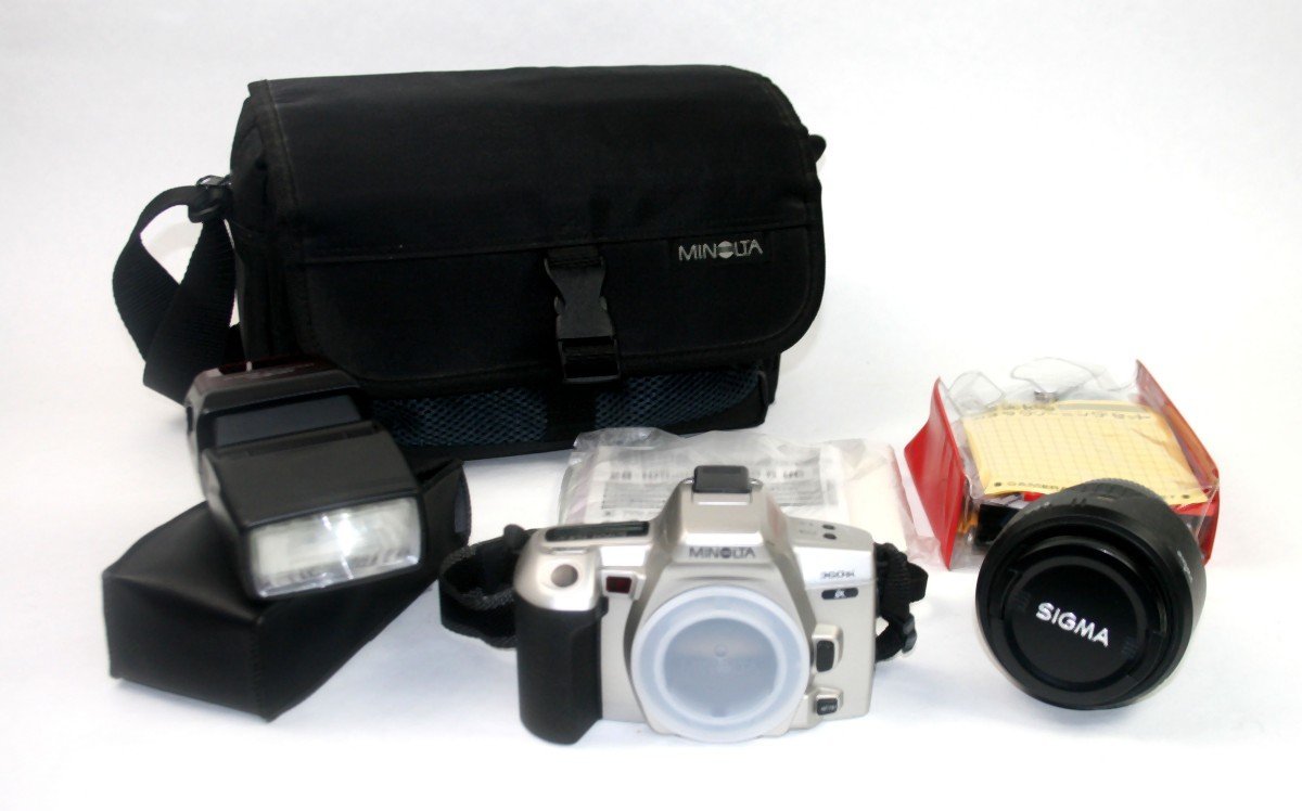 完動品!試写確認済み☆ MINOLTA α-7 ズームレンズセット初期動作保証