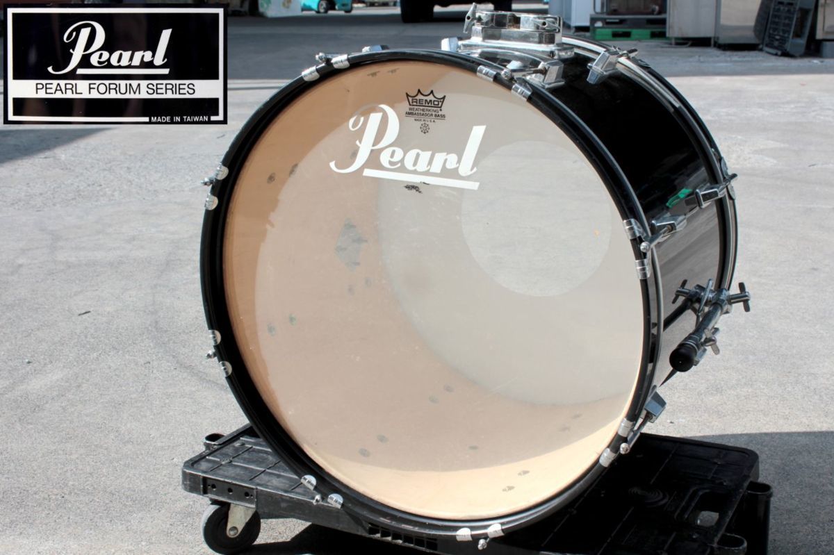 Pearl パール FORUM SERIES 22インチ バスドラム 厚さ46.5cm ドラム