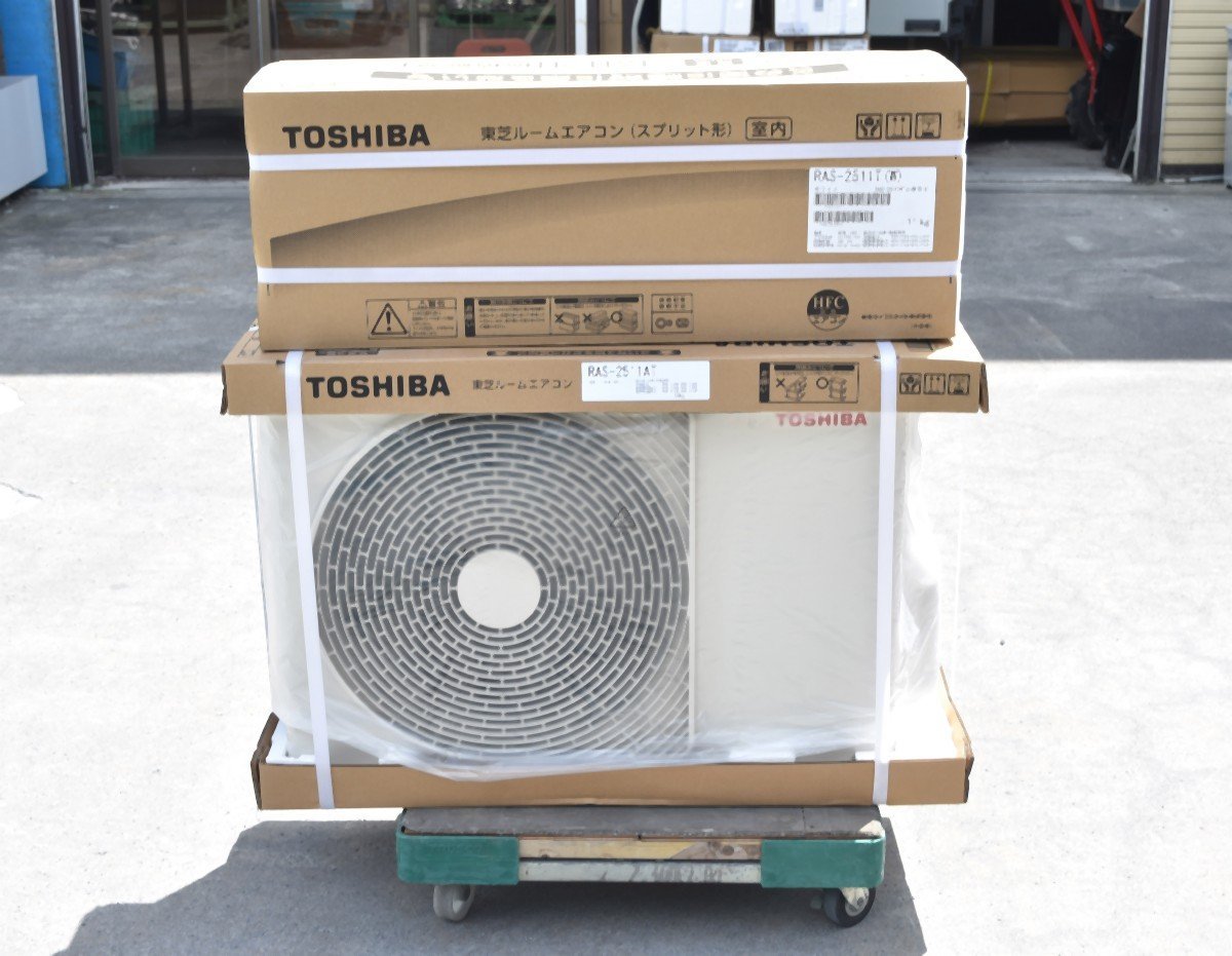 配送員設置 200円クーポン配布中 東芝□RAS-2812TM-W□ 2022年モデル
