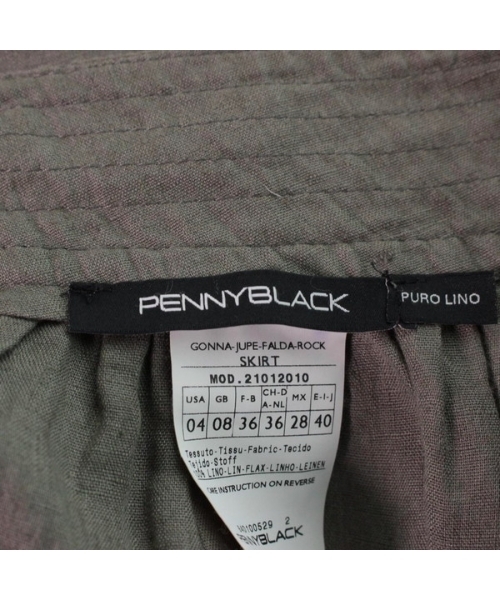 PENNY BLACK ひざ丈スカート レディース ペニーブラック 中古　古着_画像3