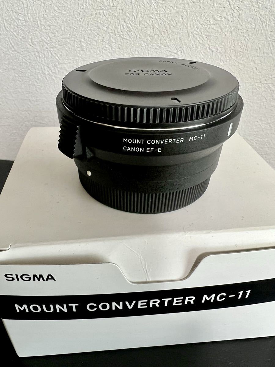 【SIGMA MOUNT CONVERTER MC-11 Canon EF → Eマウント /中古】_画像1