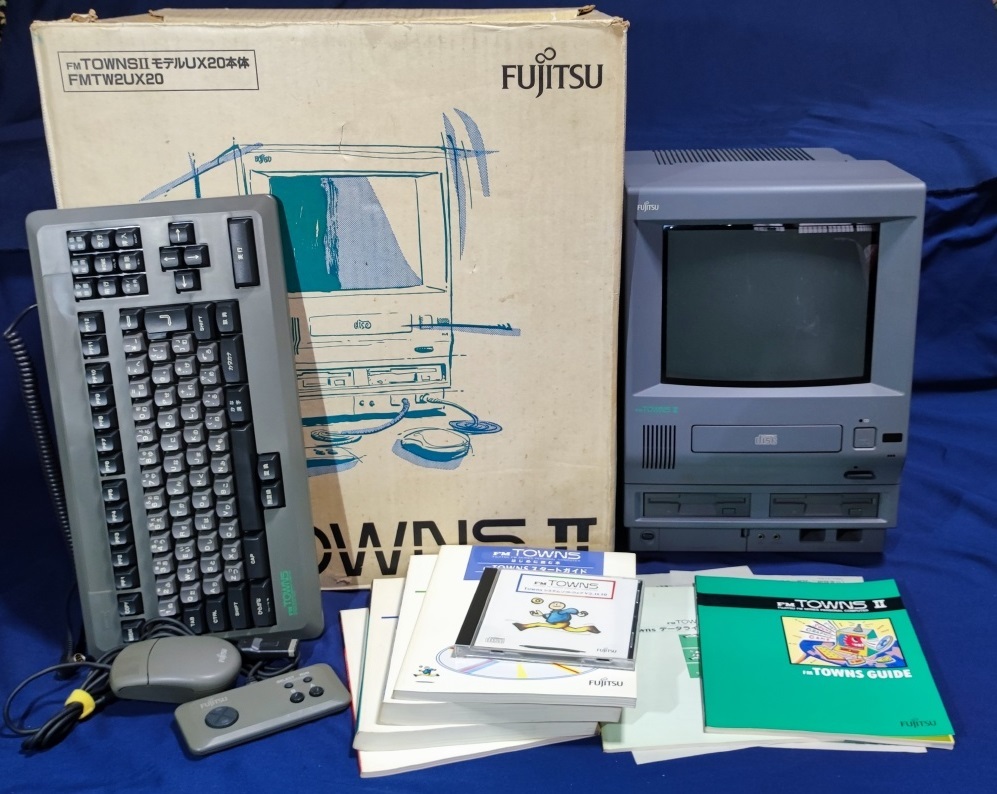 Yahoo!オークション - 富士通 FM TOWNS II UX20 【元箱 Yahoo!オークション - 富士通 FM TOWNS II UX20 【元箱