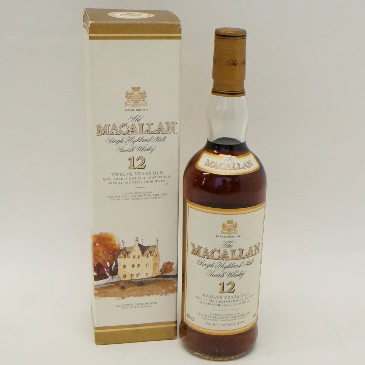 未開封 サントリー MACALLAN 12 マッカラン12年 ウイスキー 43％ 750ml 古酒