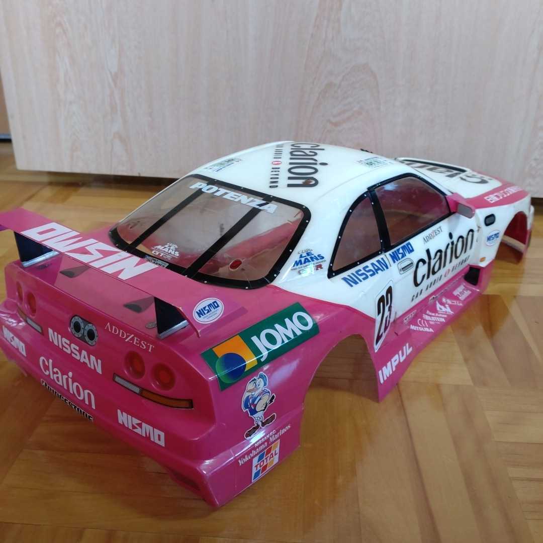 はしません】 ヤフオク! - タミヤ 1/8 ニスモクラリオン GT-R ス... が ...