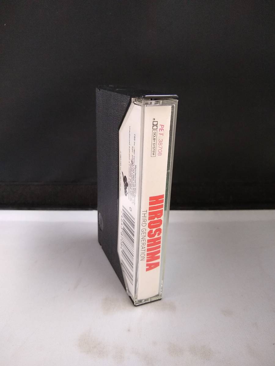 T3901 cassette tape HIROSHIMA/THIRD GENERATION
