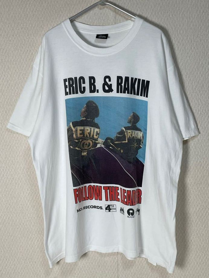 新しいエルメス ラキム エリックB ステューシー 白M Tシャツ RAKIM b