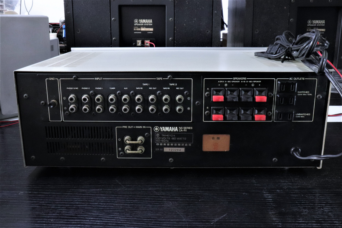国産ヴィンテージ!動作品! YAMAHA ヤマハ CA-R1 プリメイン 国産ヴィンテージ!動作品! YAMAHA ヤマハ CA-R1 プリメイン