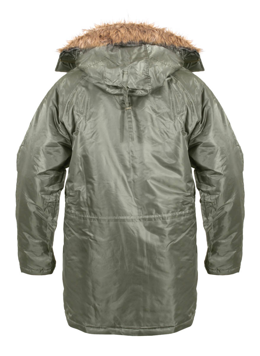 1円スタート ! 美品 ! ROTHCO ロスコ PARKA EXTREME COLD WEATHER TYPE N-3B Mサイズ ( 2XL相当 ) 米軍 アメリカ軍 フライトジャケット _画像8