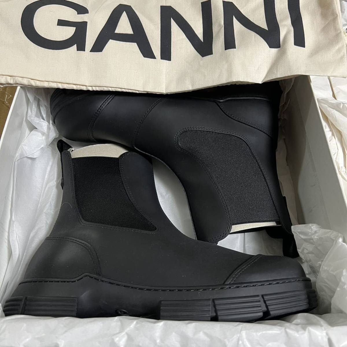 完売必至☆【GANNI】ガニー チェルシーブーツ ensuitestogo.com.au