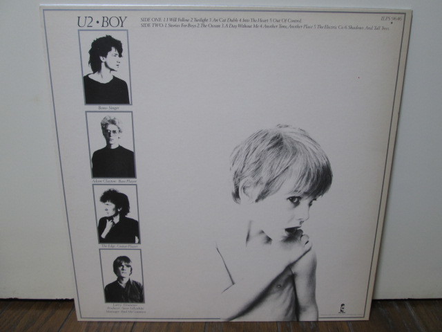 UK-original 1st press Boy (Analog) U2 初回EMIリム 初回MAT 2U/1U アナログレコード vinyl 