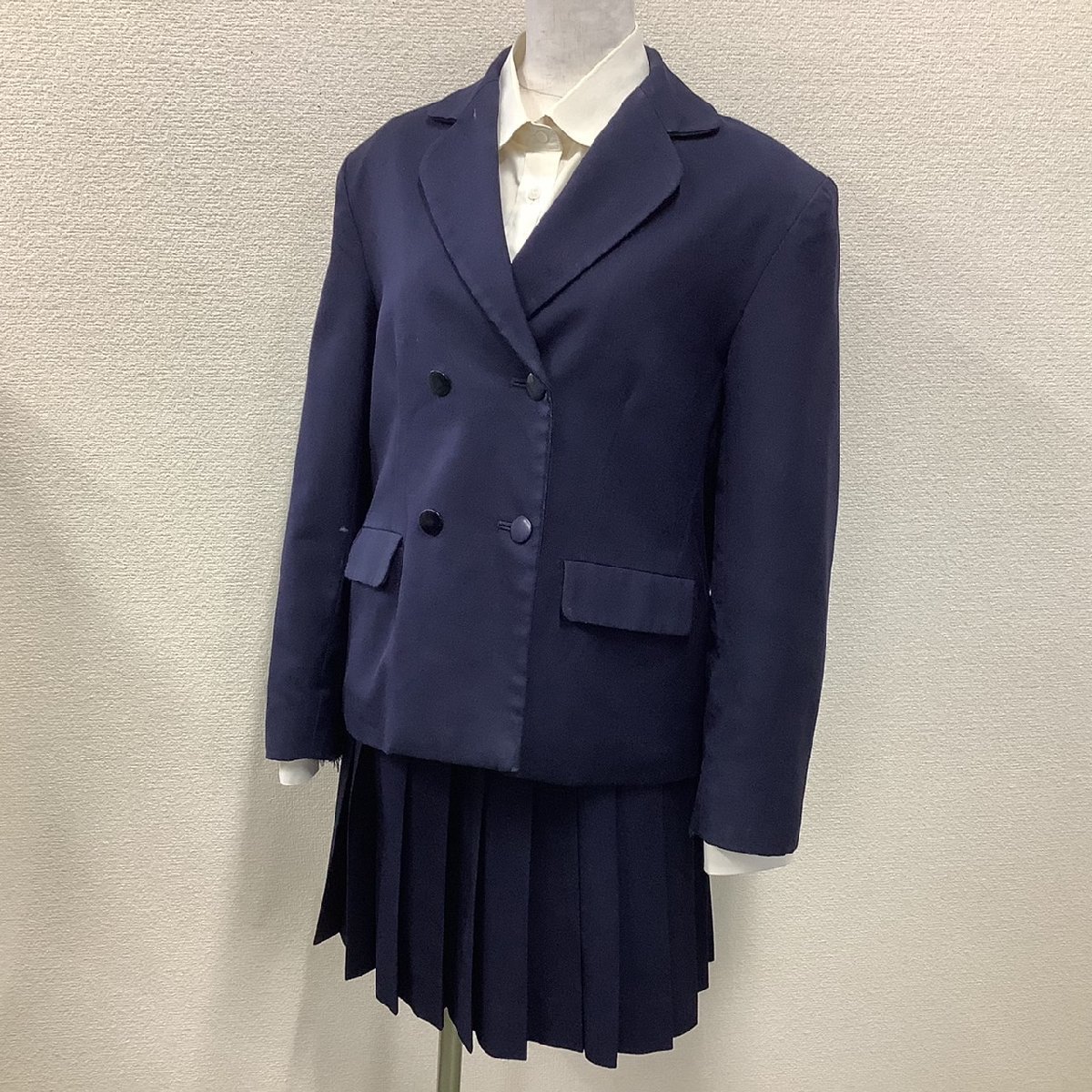 UT175-4 (中古) 福島県 郡山萌世高校 4点セット /M/W63/ブレザー UT175-4 (中古) 福島県 郡山萌世高校 4点セット /M/W63/ブレザー