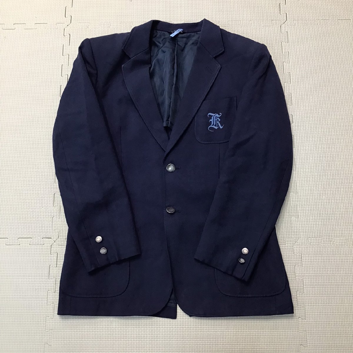 OT419(中古) 栃木県 鹿沼商工高校 男子学生服 7点セット/指定品/175A/W73/ブレザー/セーター/シャツ/ズボン/ネクタイ/制服/学生服/男子学生_画像2