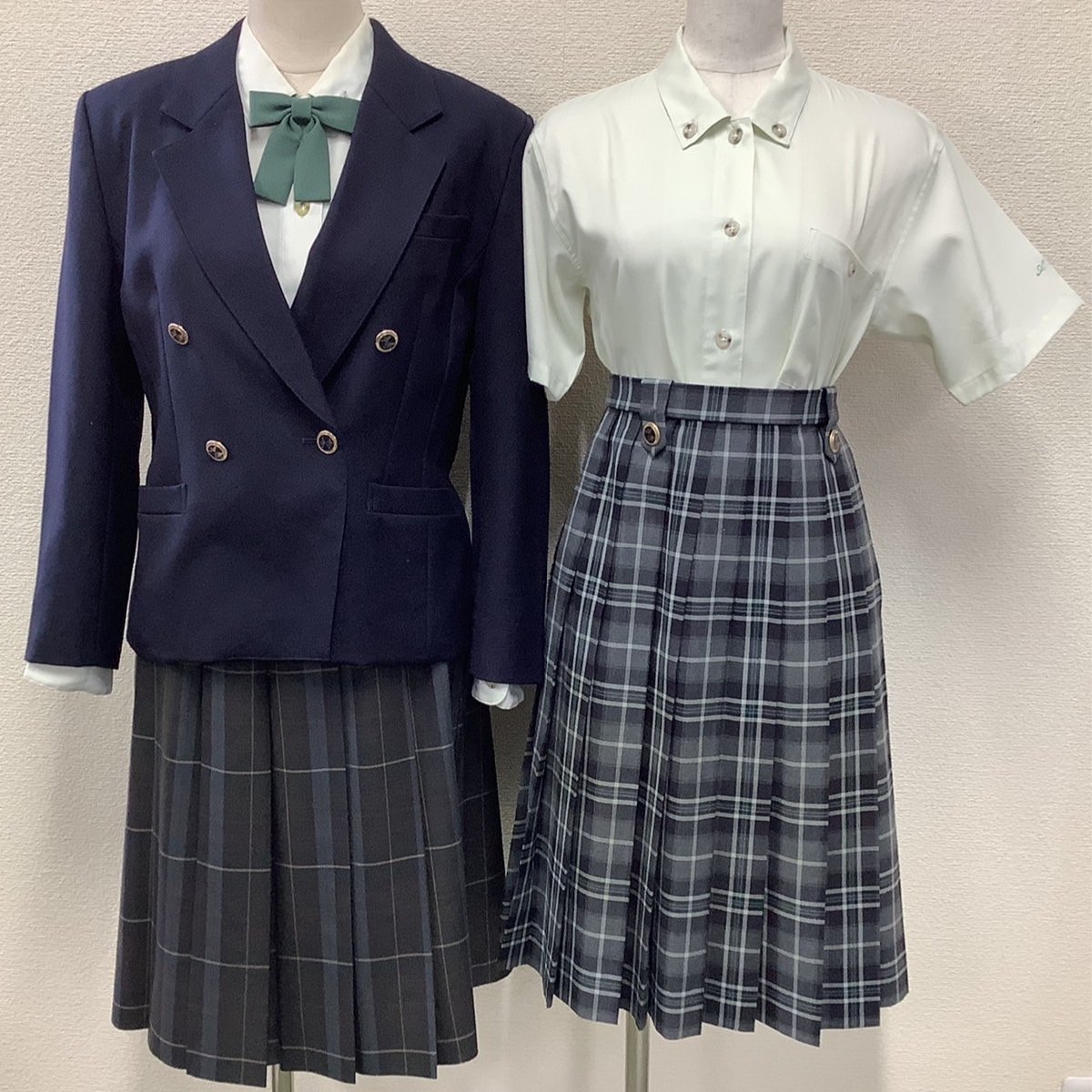 Y)I936 () 山形県 左沢高校 6点セット /160A/L/M/W69/ブレザー