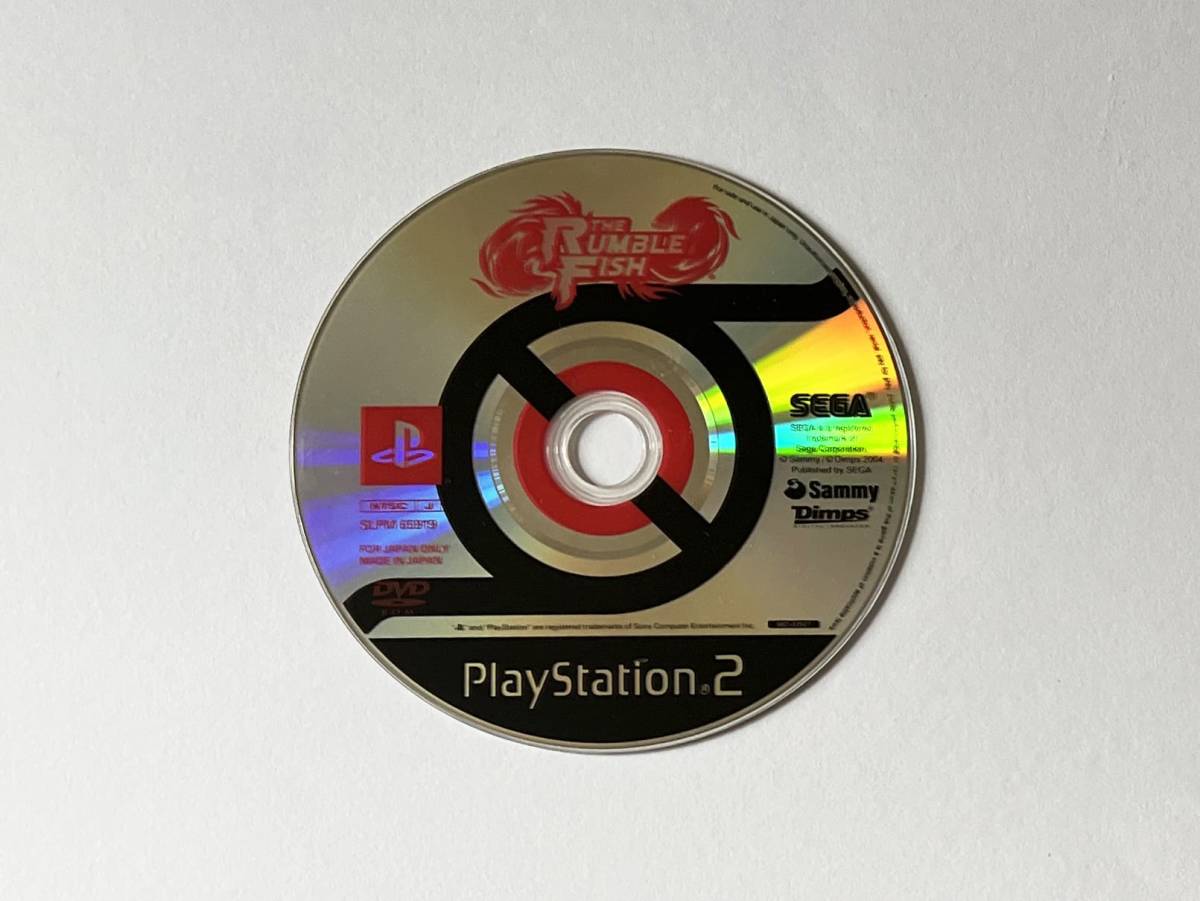 PS2 ランブルフィッシュ　プレステ プレイステーション The Rumble Fish Playstation_画像5