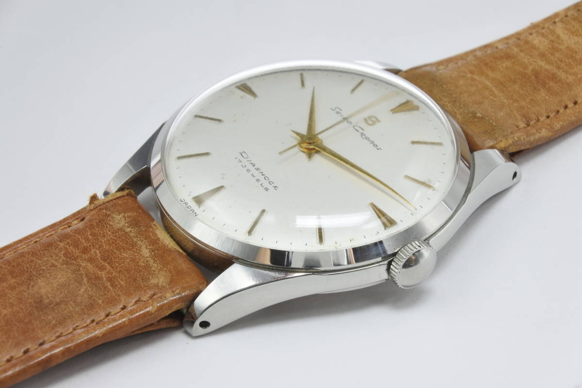 時司神「クロノス」*1950年代 SEIKO CRONOS Sマーク 17石 時司神「クロノス」*1950年代 SEIKO CRONOS Sマーク 17石