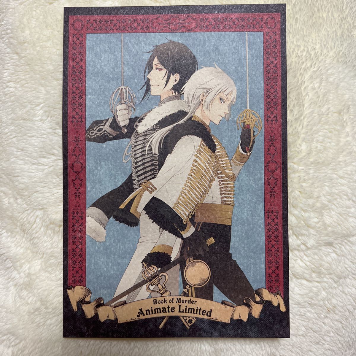 メーカー直売】 of Book 黒執事 Blu-ray/DVD ポストカード