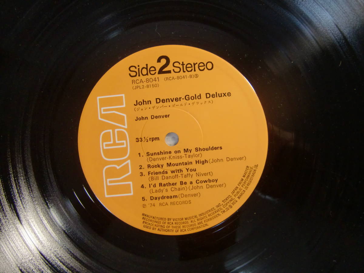 John Denver John * Denver / GOLD DELUXE Gold * Deluxe лучший запись! 2LP! дополнение есть!