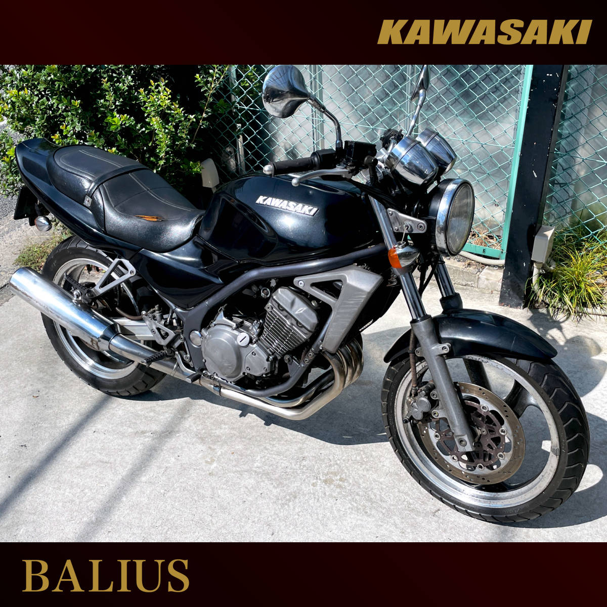土日限定価格】バリオス 規制前 ZR250A レストアベース/部品取り車