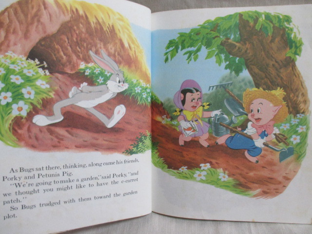 即決★ヴィンテージ Bugs Bunny　バックスバニー☆little little golden book リトルリトルゴールデンブック　洋書・絵本_画像6