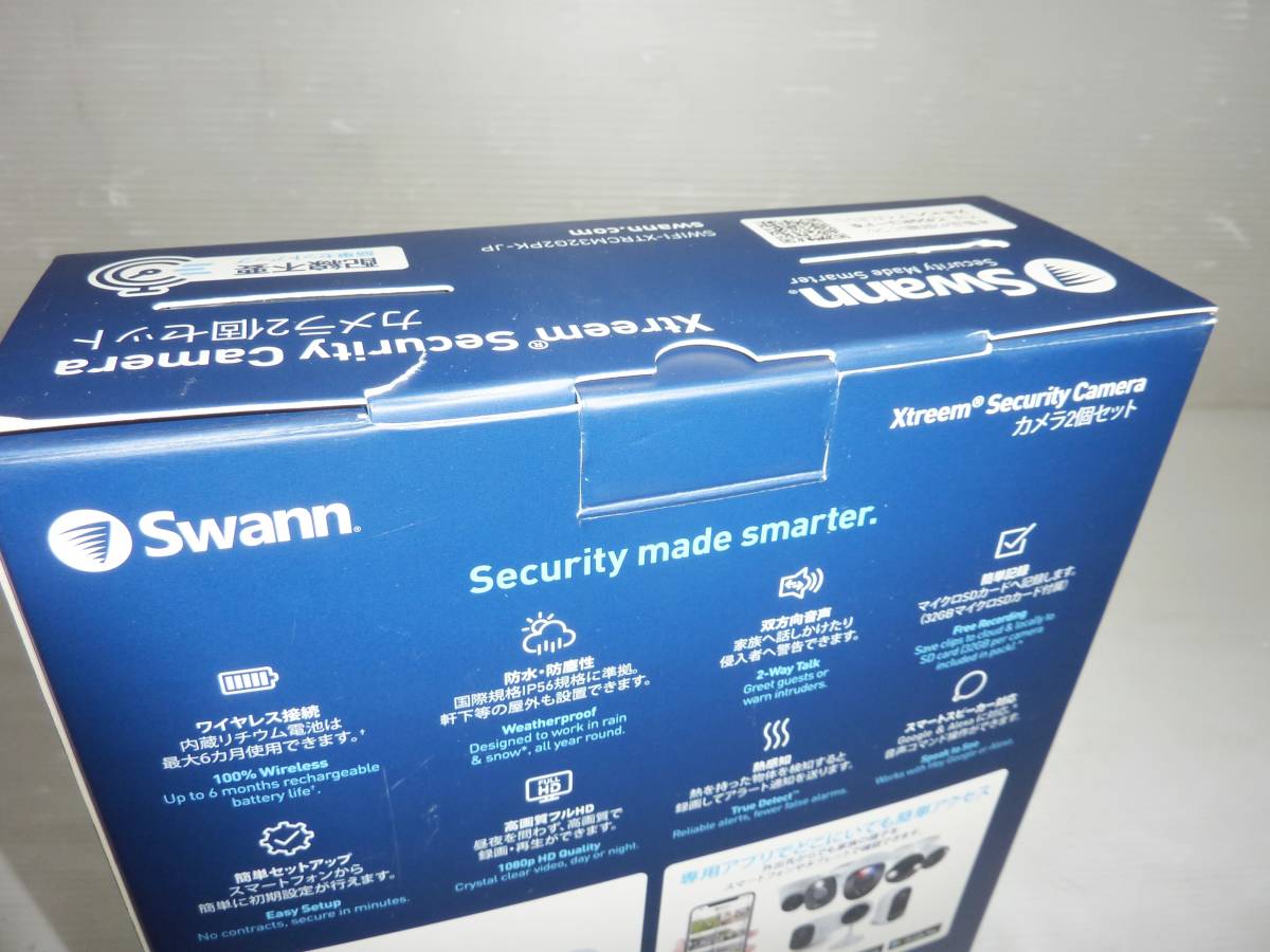 買物 Swann スワン 大容量バッテリー搭載 ワイヤレス 見守りカメラ2個セット blog2.hix05.com