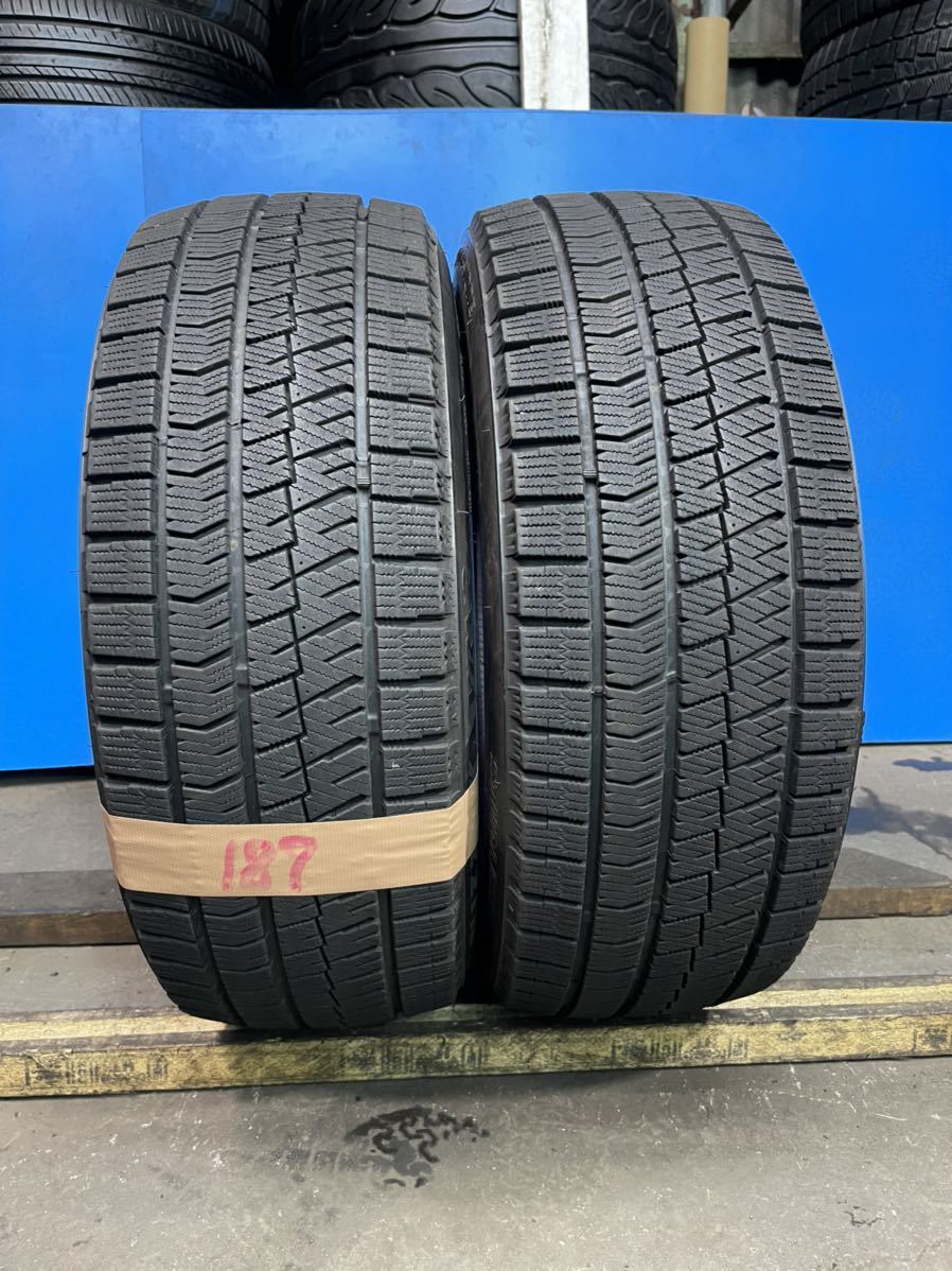 225/45R18 ブリヂストン ブリザックVRX2 2本セットを2018年製 バリ山