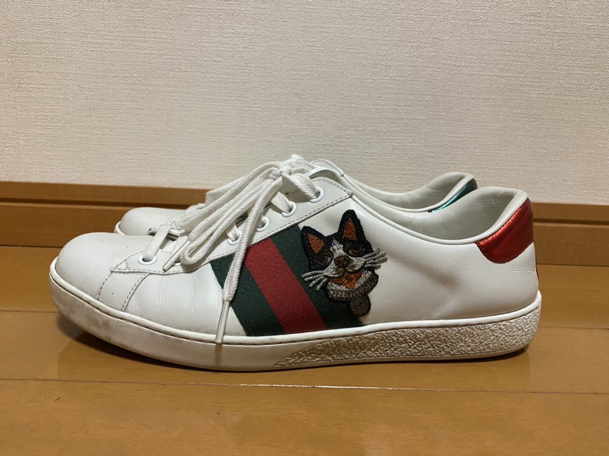 gucci 〔エース〕エンブロイダリー付き メンズ スニーカー