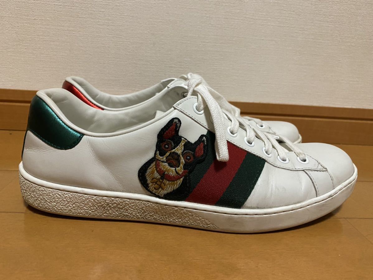 gucci 〔エース〕エンブロイダリー付き メンズ スニーカー