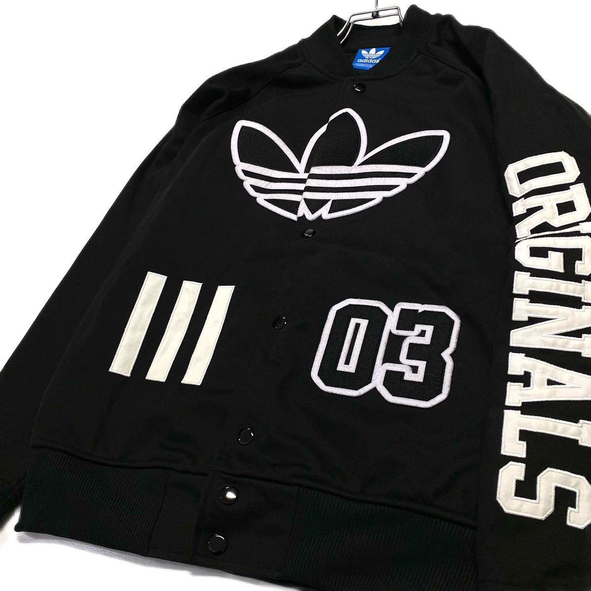 ヤフオク! - 美品 adidas/アディダス ジャージ生地 スタジャン