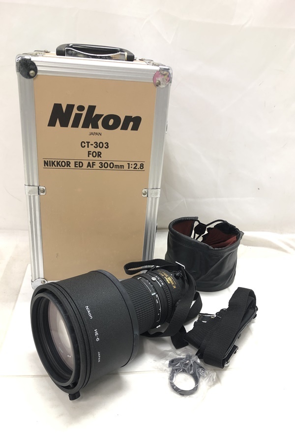 東京)Nikon ニコン AF NIKKOR 300mm F2.8 ED 専用ケース付き